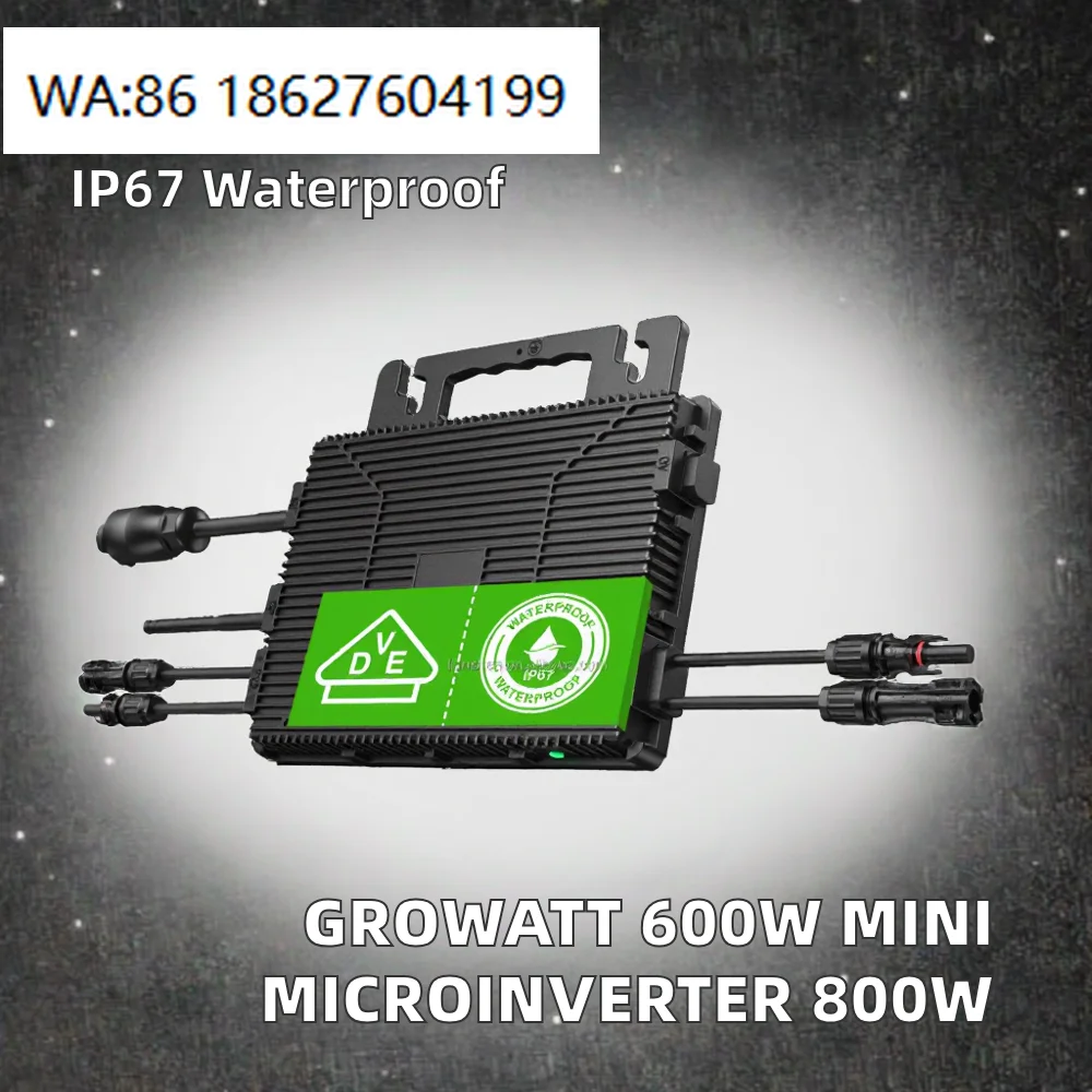 800W Micro Solar Inverter 25-55V Input Balcony Solar Power Plant 96% Efficiency Single Phase On Grid Micro Inverter
800W Micro Solar Inverter 25-55V Input Balcony Solar Power Plant 96% Efficiency Single Phase On Grid Micro Inverter