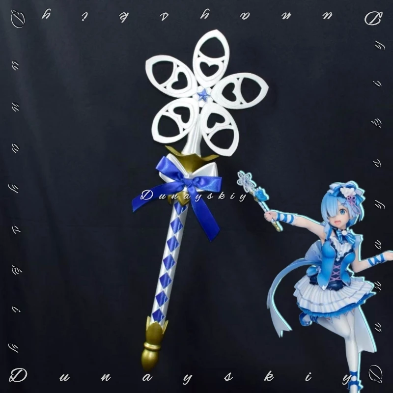 Re-0 Rem Ram Mahou Shoujo Cosplay Cosplay Props Detachable Split Magic Stick Light Blue Ribbon Bow Detail Stage Prop Comic Con
Re-0 Rem Ram Mahou Shoujo Cosplay Cosplay Props Detachable Split Magic Stick Light Blue Ribbon Bow Detail Stage Prop Comic Con
