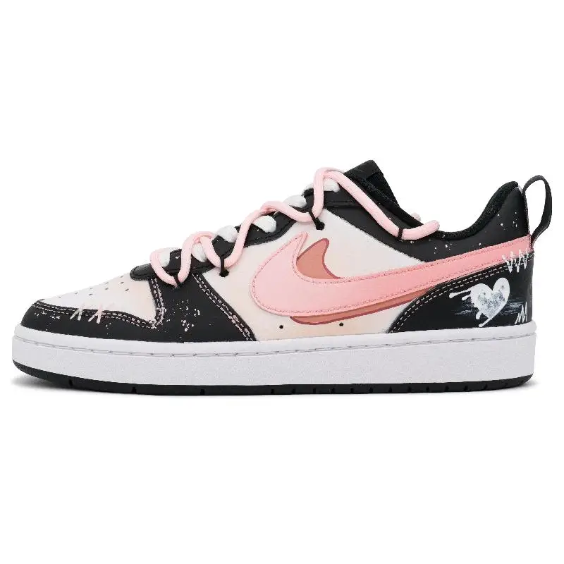 【Customize】Nike Court Borough 2 Skateboarding Shoes Women's Low-top White Sneakers shoes BQ5448-115
【Customize】Nike Court Borough 2 Skateboarding Shoes Women's Low-top White Sneakers shoes BQ5448-115