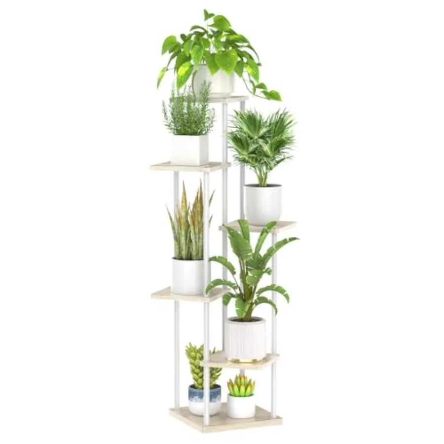6 Tier Tall Plant Stand Indoor, Large Metal Wood Muti Level Vertical Planter Shelf Orchid Holder for Narrow Corner, Sturdy Heav
6 Tier Tall Plant Stand Indoor, Large Metal Wood Muti Level Vertical Planter Shelf Orchid Holder for Narrow Corner, Sturdy Heav