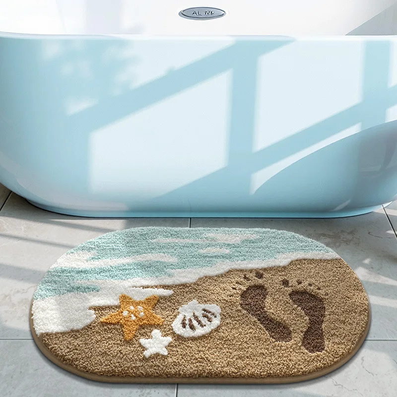 Впитывающий напольный коврик Легко чистится Удобный и противоскользящий коврик для ванной комнаты Удобный ковер для ванной комнаты
Впитывающий напольный коврик Легко чистится Удобный и противоскользящий коврик для ванной комнаты Удобный ковер для ванной комнаты