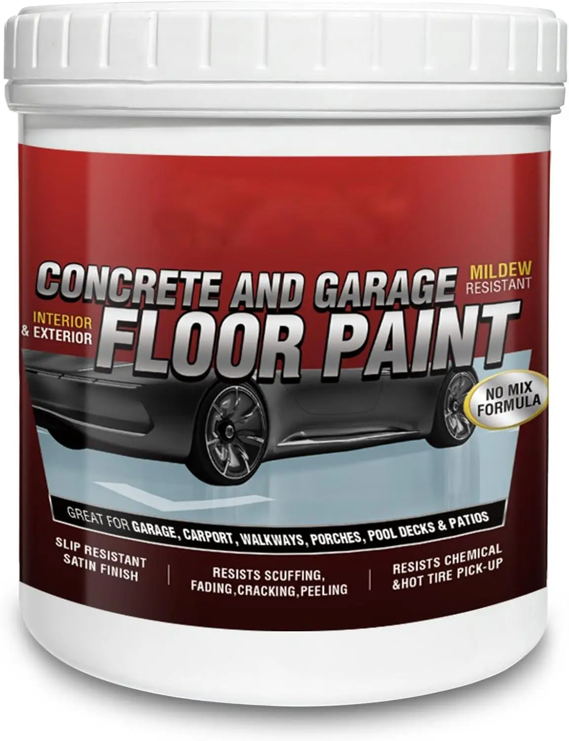 1-gallon garage and basement light blue interior paint, scratch resistant ready to use, residential and workshop floor paint
1-gallon garage and basement light blue interior paint, scratch resistant ready to use, residential and workshop floor paint