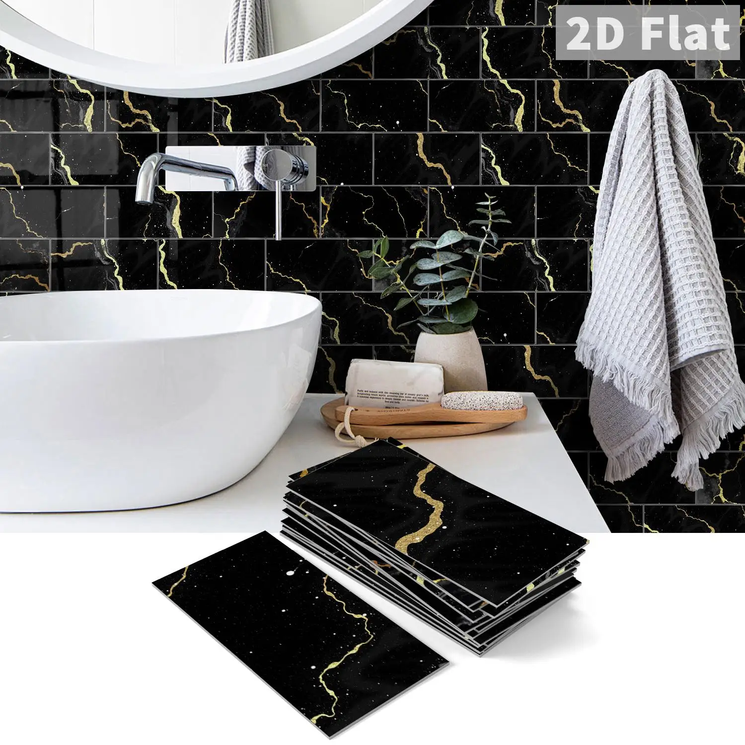 Marble mosaic wall sticker, self-adhesive multi-color gold pattern waterproof, home kitchen living room decoration sticker
Marble mosaic wall sticker, self-adhesive multi-color gold pattern waterproof, home kitchen living room decoration sticker