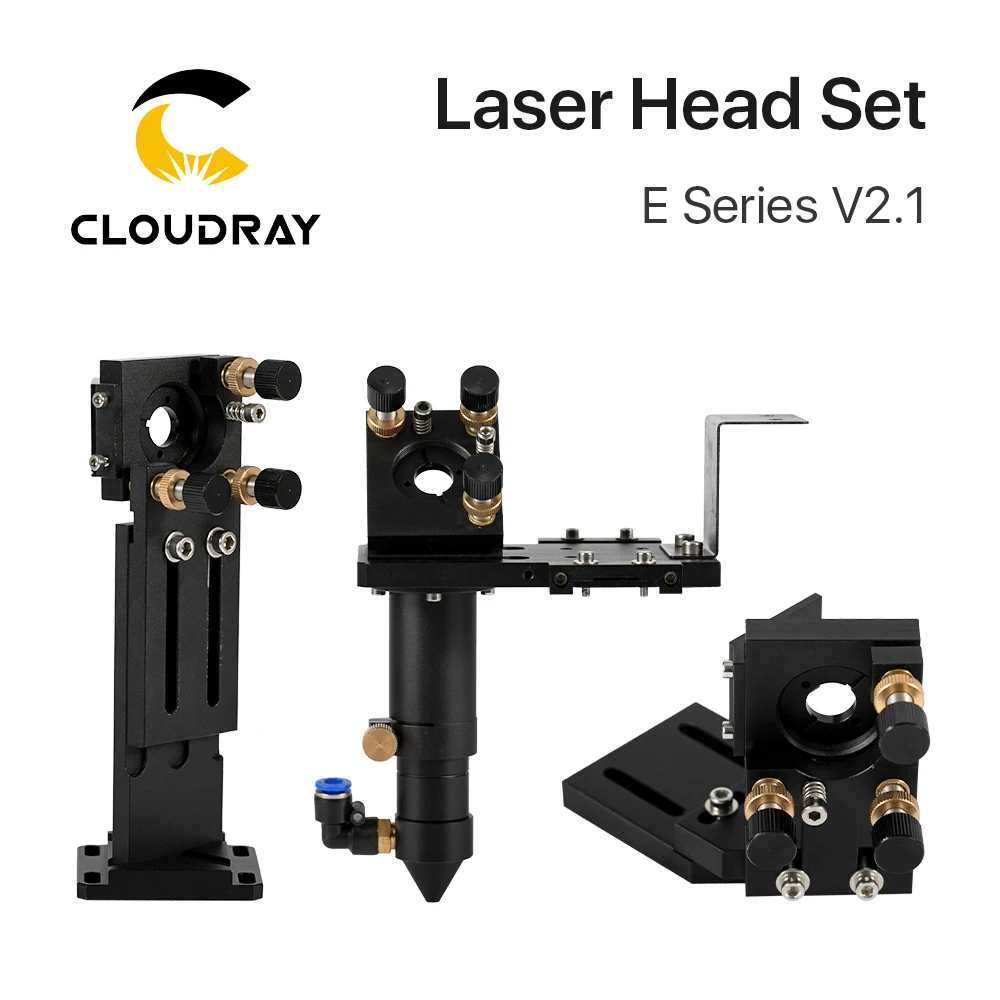 Cloudray New CO2 E Series Laser Head Set for Lens D20mm FL50.8 & 63.5 & 101.6 Mirror 25mm for Laser Engraving Cutting Machine
Cloudray New CO2 E Series Laser Head Set for Lens D20mm FL50.8 & 63.5 & 101.6 Mirror 25mm for Laser Engraving Cutting Machine