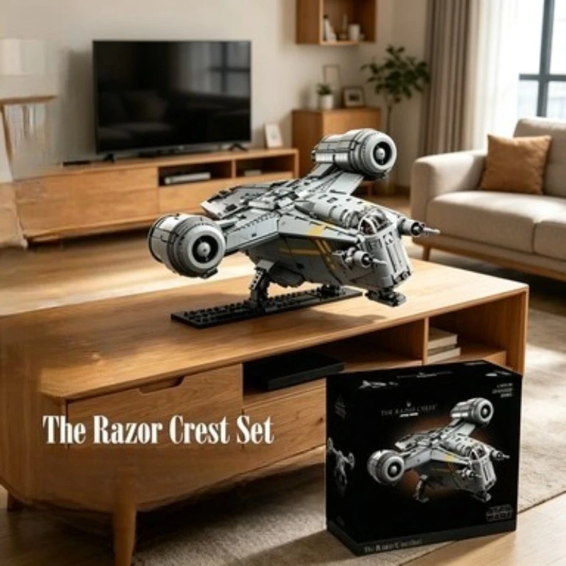 Bandai 75331 6187PCS Mandalorian Razor Crest Spaceship Toy Bricks Party Supplies Guest Souvenir compatible with LEGO bricks
Bandai 75331 6187PCS Mandalorian Razor Crest Spaceship Toy Bricks Party Supplies Guest Souvenir compatible with LEGO bricks