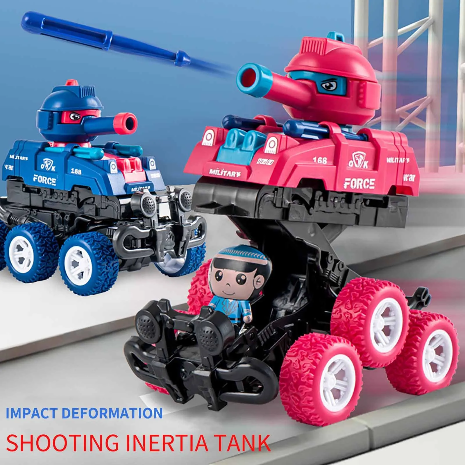 New Auto Deforming Shooting Car Tank Childrens Toy Allterrain Vehicle Die Toy Gift For Boys hot wheels juguetes para niños 2022
New Auto Deforming Shooting Car Tank Childrens Toy Allterrain Vehicle Die Toy Gift For Boys hot wheels juguetes para niños 2022