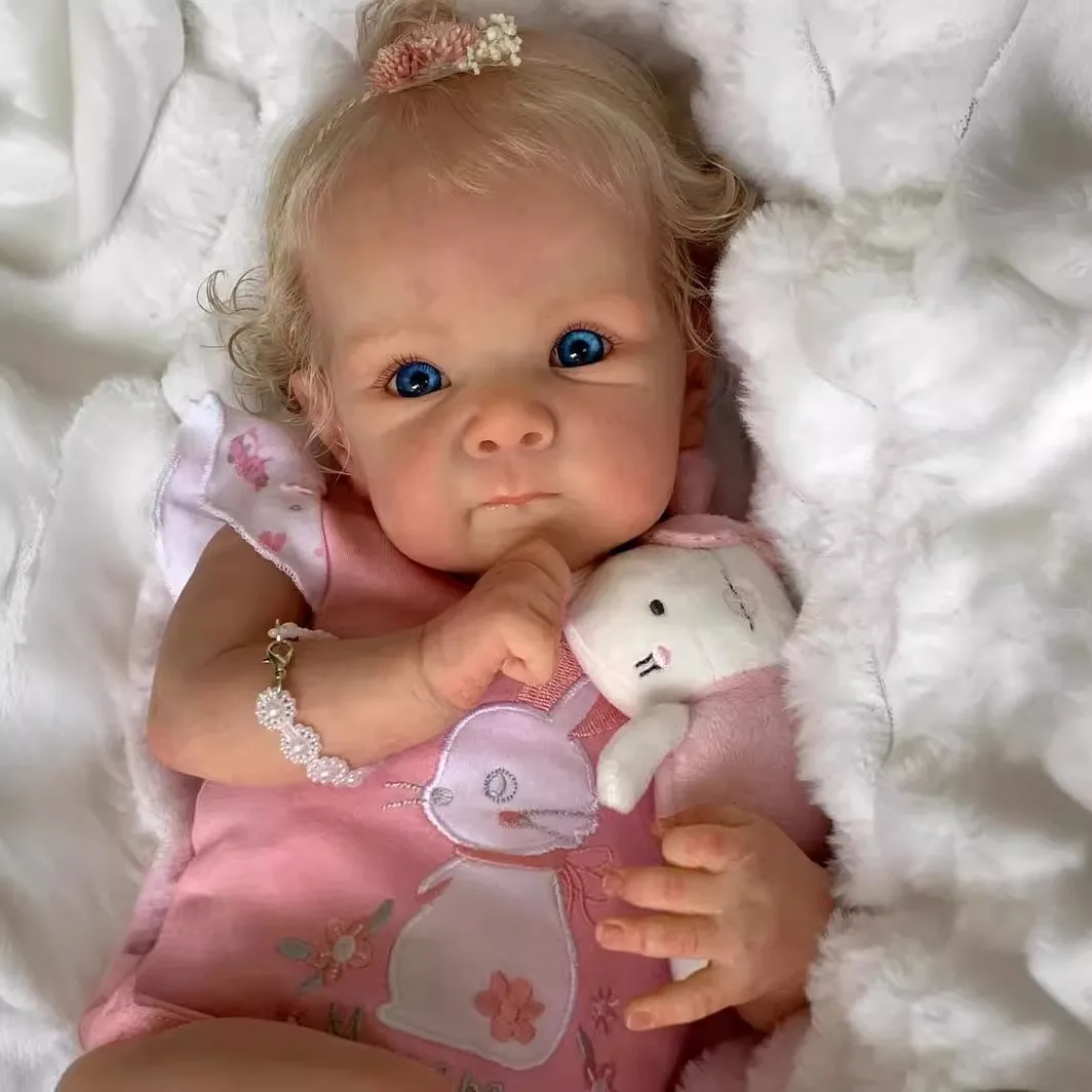 18-Inch Bettie Imported Soft Silicone Realistic BabyDoll With Hand-Implanted Hair 3DPainted Cute Reborn Doll NPYQ015 HolidayGift
18-Inch Bettie Imported Soft Silicone Realistic BabyDoll With Hand-Implanted Hair 3DPainted Cute Reborn Doll NPYQ015 HolidayGift