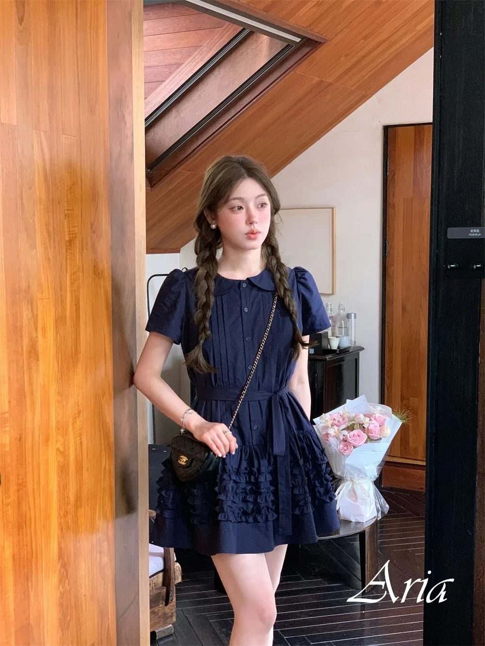 Customized Crew Neck Short Sleeves Evening Dress A-Line Mini Length Modern Homecoming Dress Ruched Buttons Soft Prom Dress
Customized Crew Neck Short Sleeves Evening Dress A-Line Mini Length Modern Homecoming Dress Ruched Buttons Soft Prom Dress