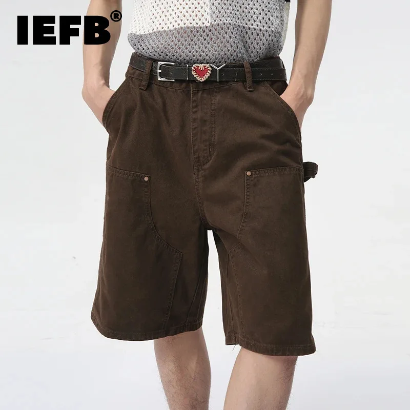 IEFB Men's Wear New American Style Straight Denim Shorts Summer Washed Jeans Casual Trend 2024 New Fashion Pocket Vintage 9C6027
IEFB Men's Wear New American Style Straight Denim Shorts Summer Washed Jeans Casual Trend 2024 New Fashion Pocket Vintage 9C6027