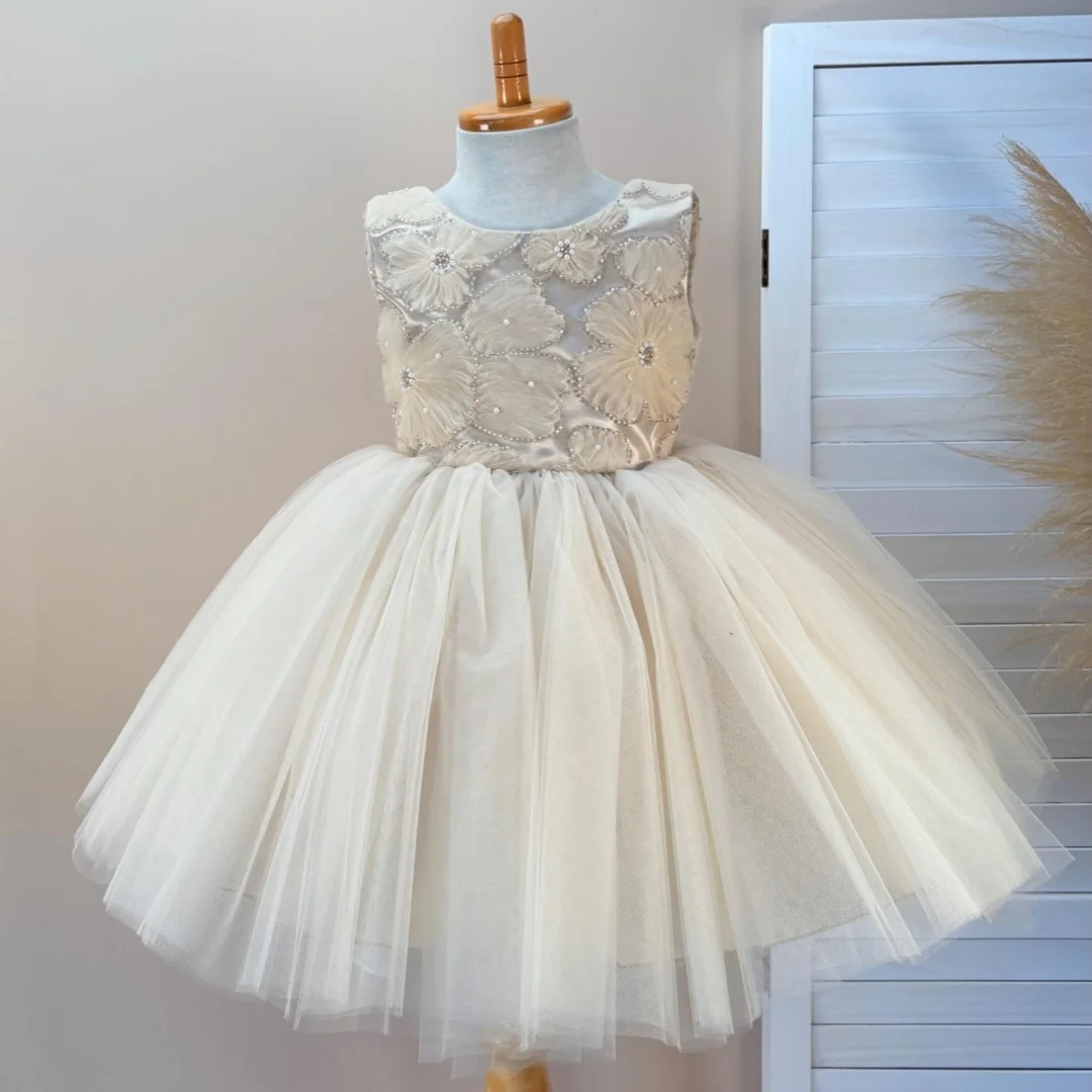 Girls' Elegant Wedding Attire Tulle Flower Girl Dress Embroidered Dress Women's Wedding Party Attire Dress свадебное платье
Girls' Elegant Wedding Attire Tulle Flower Girl Dress Embroidered Dress Women's Wedding Party Attire Dress свадебное платье