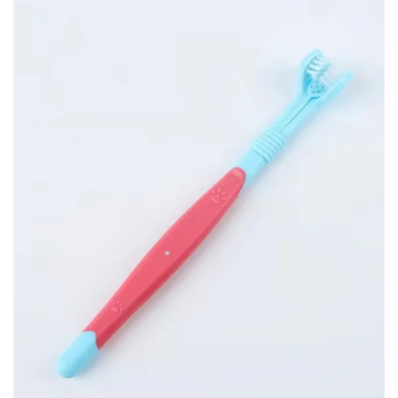 3-Sided Pet Toothbrush Dog Plastic Toothbrush Removing Bad Breath Tartar Cleaning Mouth Pet Dental Care Cat Cleaning Mouth
3-Sided Pet Toothbrush Dog Plastic Toothbrush Removing Bad Breath Tartar Cleaning Mouth Pet Dental Care Cat Cleaning Mouth