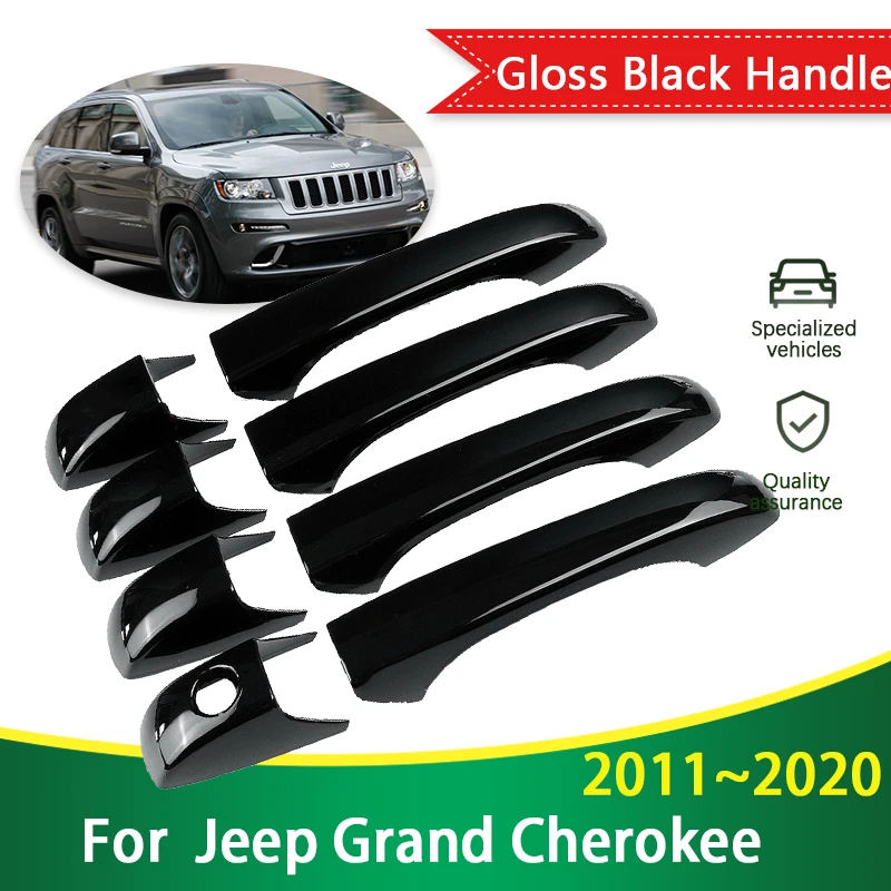 Для Jeep Grand Cherokee WK2 2011 ~ 2020 2012 2013 2014 2015 глянцевая черная внешняя дверная ручка, защитная наклейка, автомобильные аксессуары
Для Jeep Grand Cherokee WK2 2011 ~ 2020 2012 2013 2014 2015 глянцевая черная внешняя дверная ручка, защитная наклейка, автомобильные аксессуары