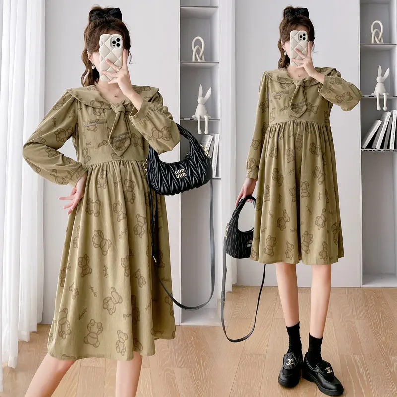 811# 2023 New Arrival Fashion Maternity Dress Sweet Elegant A Line Slim Clothes for Pregnant Women Autumn Winter Pregnancy
811# 2023 New Arrival Fashion Maternity Dress Sweet Elegant A Line Slim Clothes for Pregnant Women Autumn Winter Pregnancy