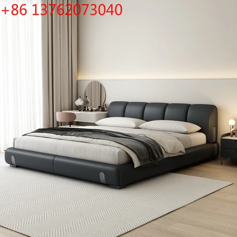 Soft Bedroom Bed Headboard Designer European Leather Bedding Bed Wooden Design Sleeping Muebles Para Dormitorio Home Furniture
Soft Bedroom Bed Headboard Designer European Leather Bedding Bed Wooden Design Sleeping Muebles Para Dormitorio Home Furniture