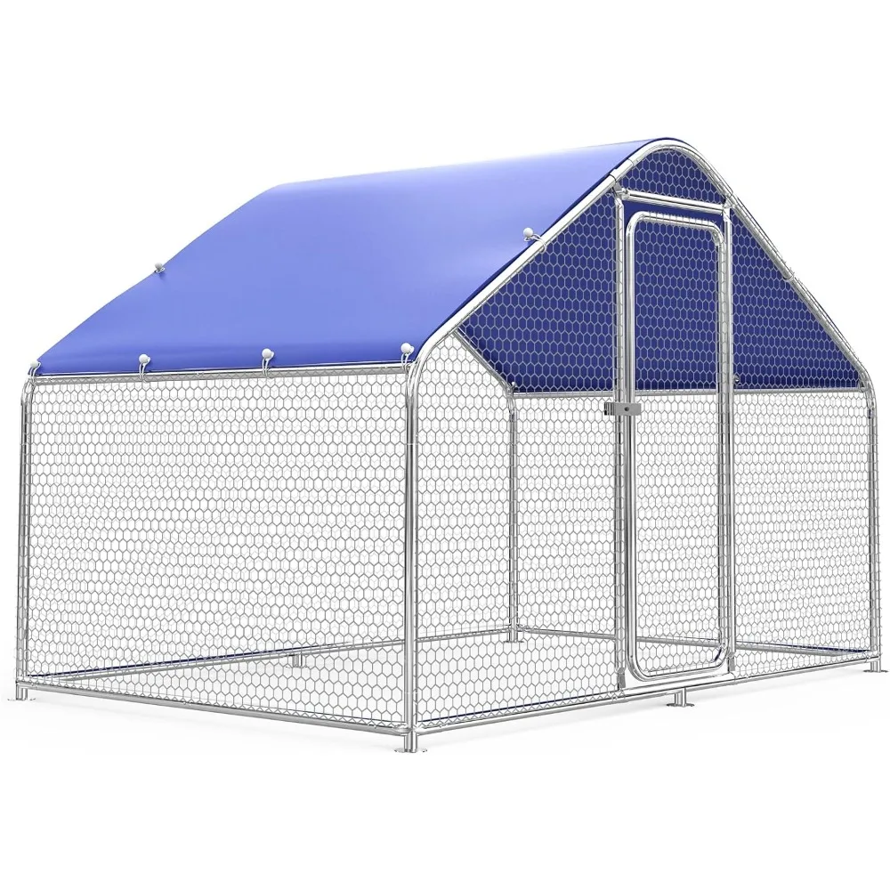 Large Metal Chicken Coop with Hexagonal Chicken Wire, Chicken Coop Run Pen for Yard with Waterproof Cover, Outdoor Large Walk-in
Large Metal Chicken Coop with Hexagonal Chicken Wire, Chicken Coop Run Pen for Yard with Waterproof Cover, Outdoor Large Walk-in
