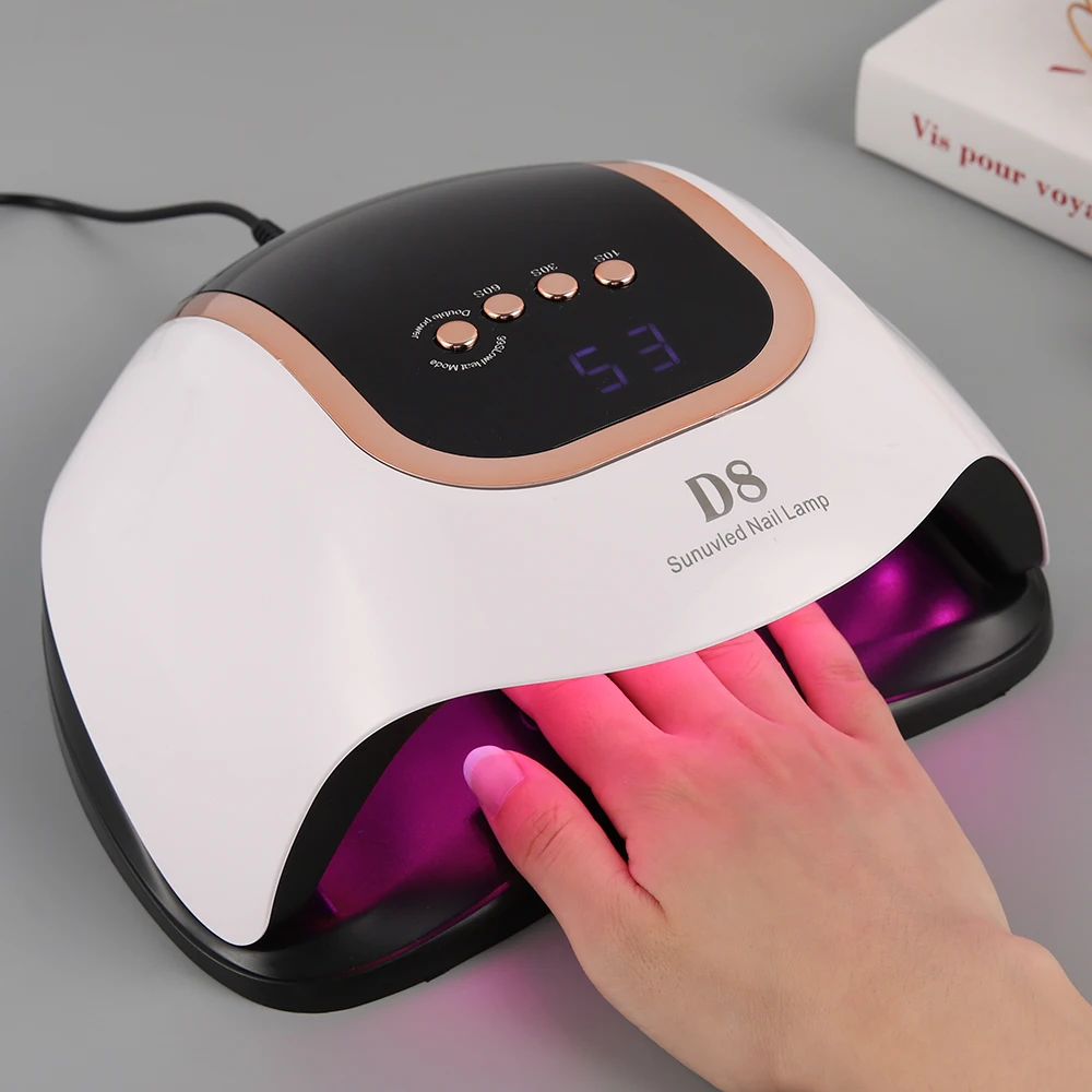 66LEDs D8 Nail Drying Lamp For Manicure Professional Led UV Drying Lamp With Auto Sensor Smart Nail Salon Equipment Tools
66LEDs D8 Nail Drying Lamp For Manicure Professional Led UV Drying Lamp With Auto Sensor Smart Nail Salon Equipment Tools