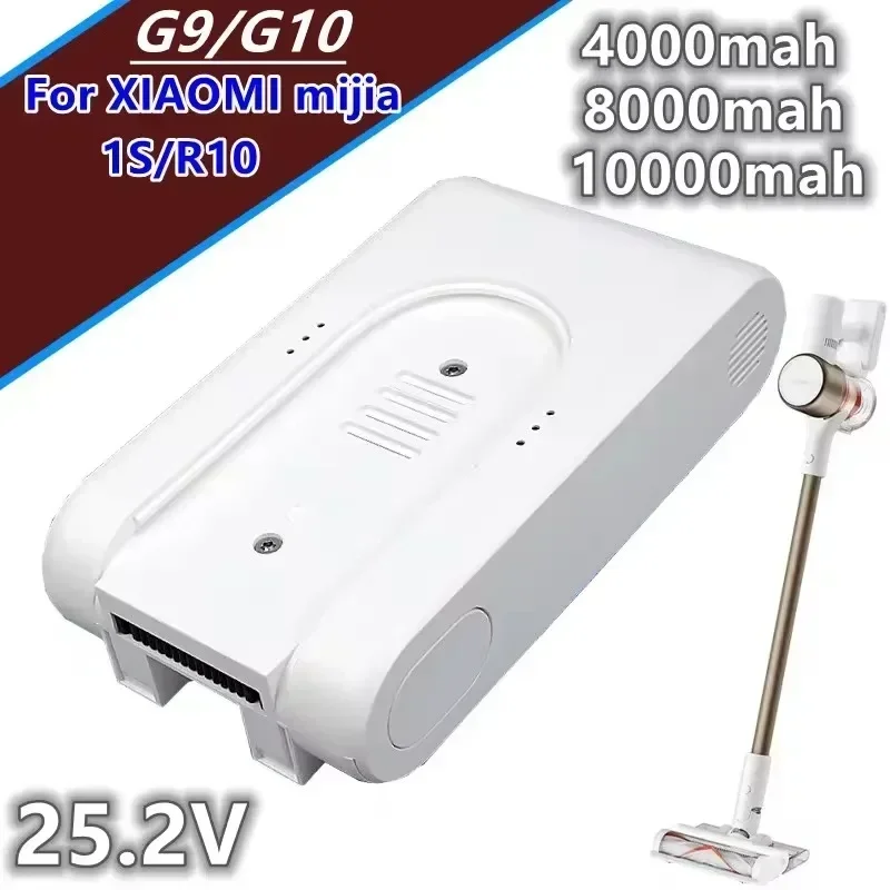 Mijia Dreame G9 G10 1S R10 Wireless Vacuum Cleaner Original 25.2V 4.0Ah/8.0Ah/10.0Ah/Rechargeable Lithium Ion Battery Pack
Mijia Dreame G9 G10 1S R10 Wireless Vacuum Cleaner Original 25.2V 4.0Ah/8.0Ah/10.0Ah/Rechargeable Lithium Ion Battery Pack