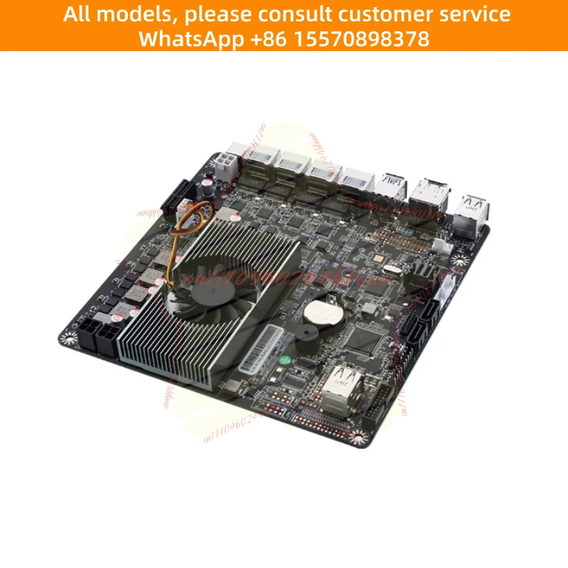 Материнская плата N100 Mini ITX NAS с 6 отсеками SATA, питанием DC, 4 портами 2.5G Ethernet, памятью DDR5 для заднего монтажа, энергоэффективная плата NAS
Материнская плата N100 Mini ITX NAS с 6 отсеками SATA, питанием DC, 4 портами 2.5G Ethernet, памятью DDR5 для заднего монтажа, энергоэффективная плата NAS