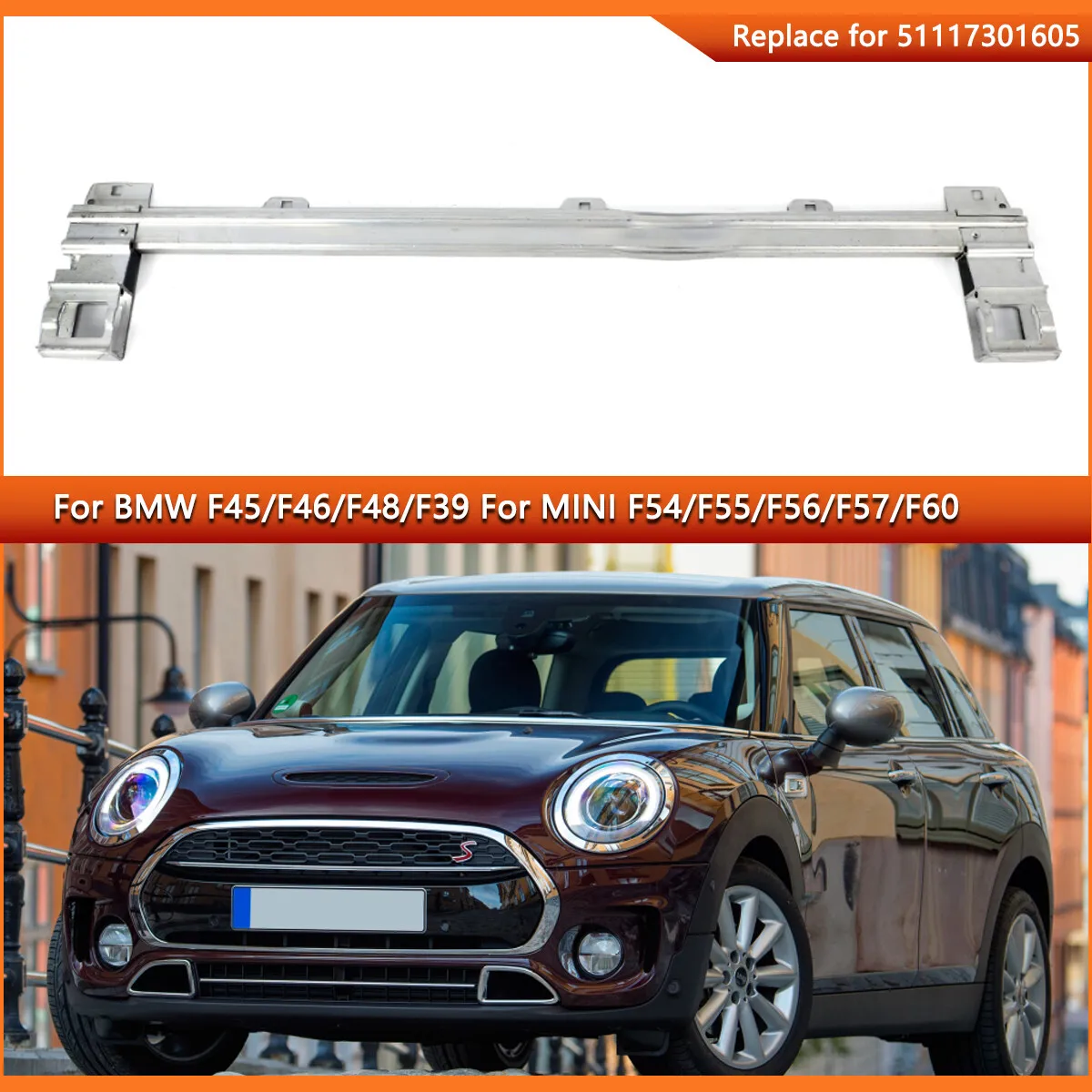 Water Tank Bracket For BMW X1 F48 X2 F39 F45 F46 MINI F60 Petrol SUV 2016-2022 Front Bumper Cross Link Carrier Support Framework
Water Tank Bracket For BMW X1 F48 X2 F39 F45 F46 MINI F60 Petrol SUV 2016-2022 Front Bumper Cross Link Carrier Support Framework