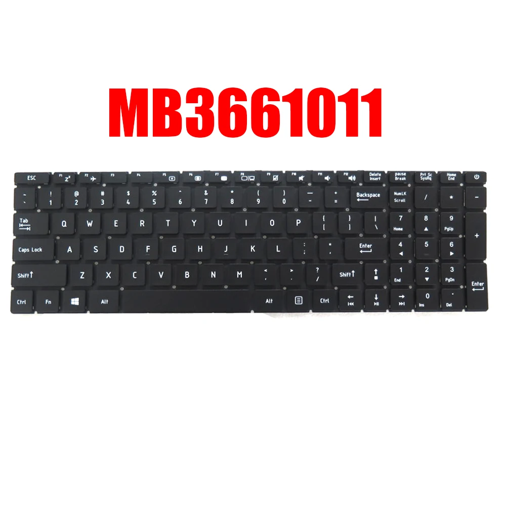 Laptop Keyboard MB3661011 YXT-NB93-145 English US Black Without Frame
Laptop Keyboard MB3661011 YXT-NB93-145 English US Black Without Frame