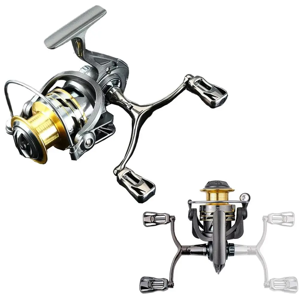 Double Rocker Arm Fishing Metal Spool No Gap Comfortable Grip Lure Fishing Line Wheel Unloading Knob Large Winding Capacity
Double Rocker Arm Fishing Metal Spool No Gap Comfortable Grip Lure Fishing Line Wheel Unloading Knob Large Winding Capacity