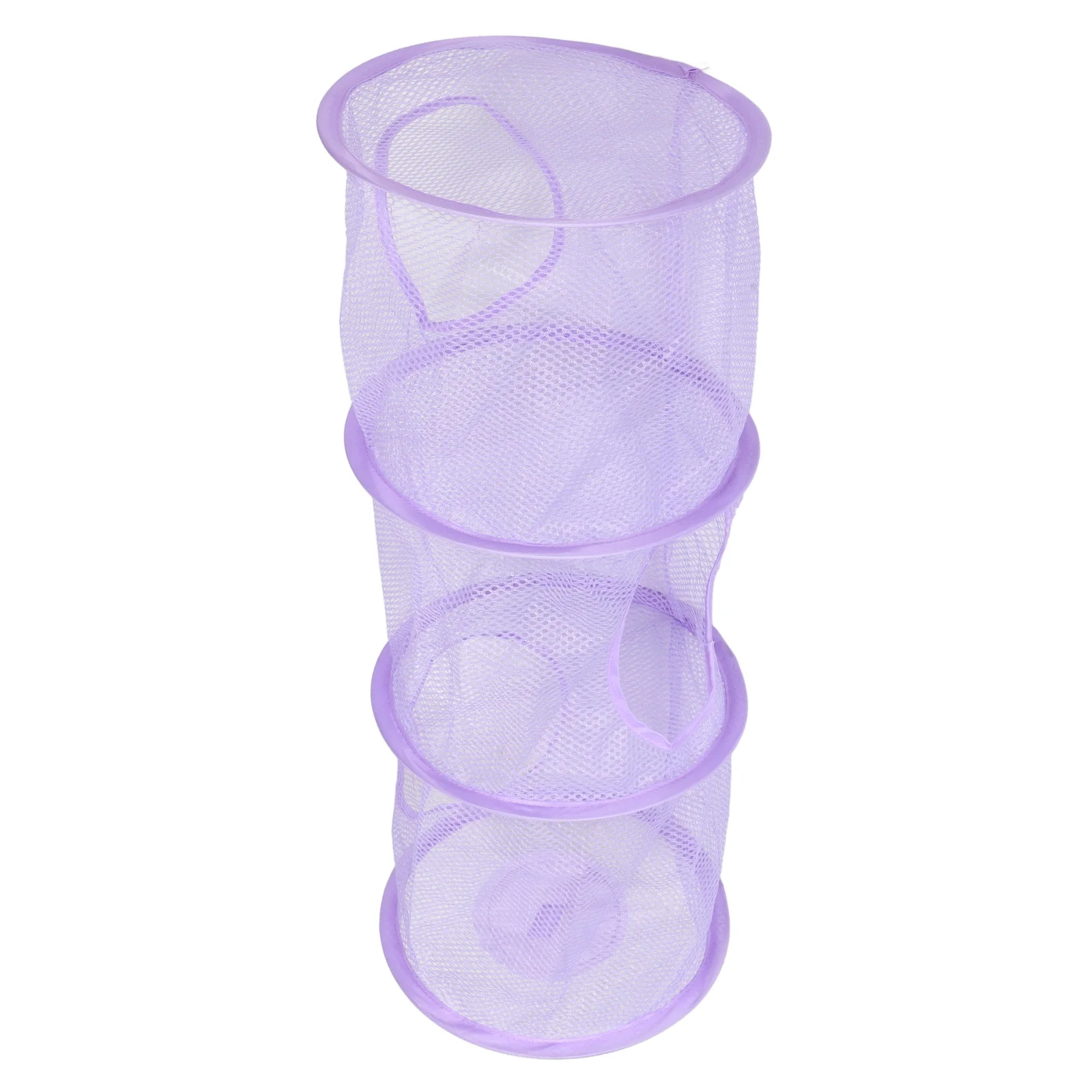 Hanging Mesh Storage Bag 3 Layer Foldable ganizer Toy Clothes Laundry Basket Portable Travel Housekeeping Solution
Hanging Mesh Storage Bag 3 Layer Foldable ganizer Toy Clothes Laundry Basket Portable Travel Housekeeping Solution