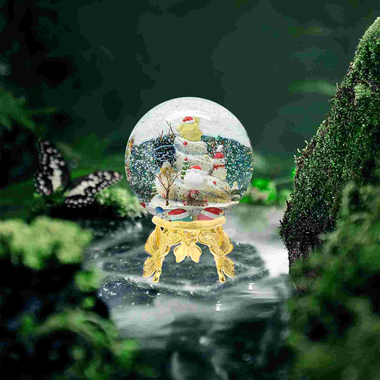 Crystal Ball Base Shelf Display Plant Crystals Crafts Pedestal Balls Displaying Rack Delicate Metal Accessory Wooden Stand
Crystal Ball Base Shelf Display Plant Crystals Crafts Pedestal Balls Displaying Rack Delicate Metal Accessory Wooden Stand