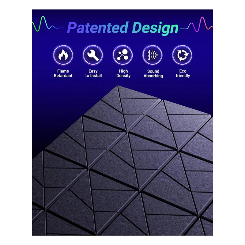 ABXY 12 Pack Soundproof Wall Panels Acoustic Panels Self Adhesive Sound Proof Panels Sound Absorbing For Studio, Office, Room
ABXY 12 Pack Soundproof Wall Panels Acoustic Panels Self Adhesive Sound Proof Panels Sound Absorbing For Studio, Office, Room