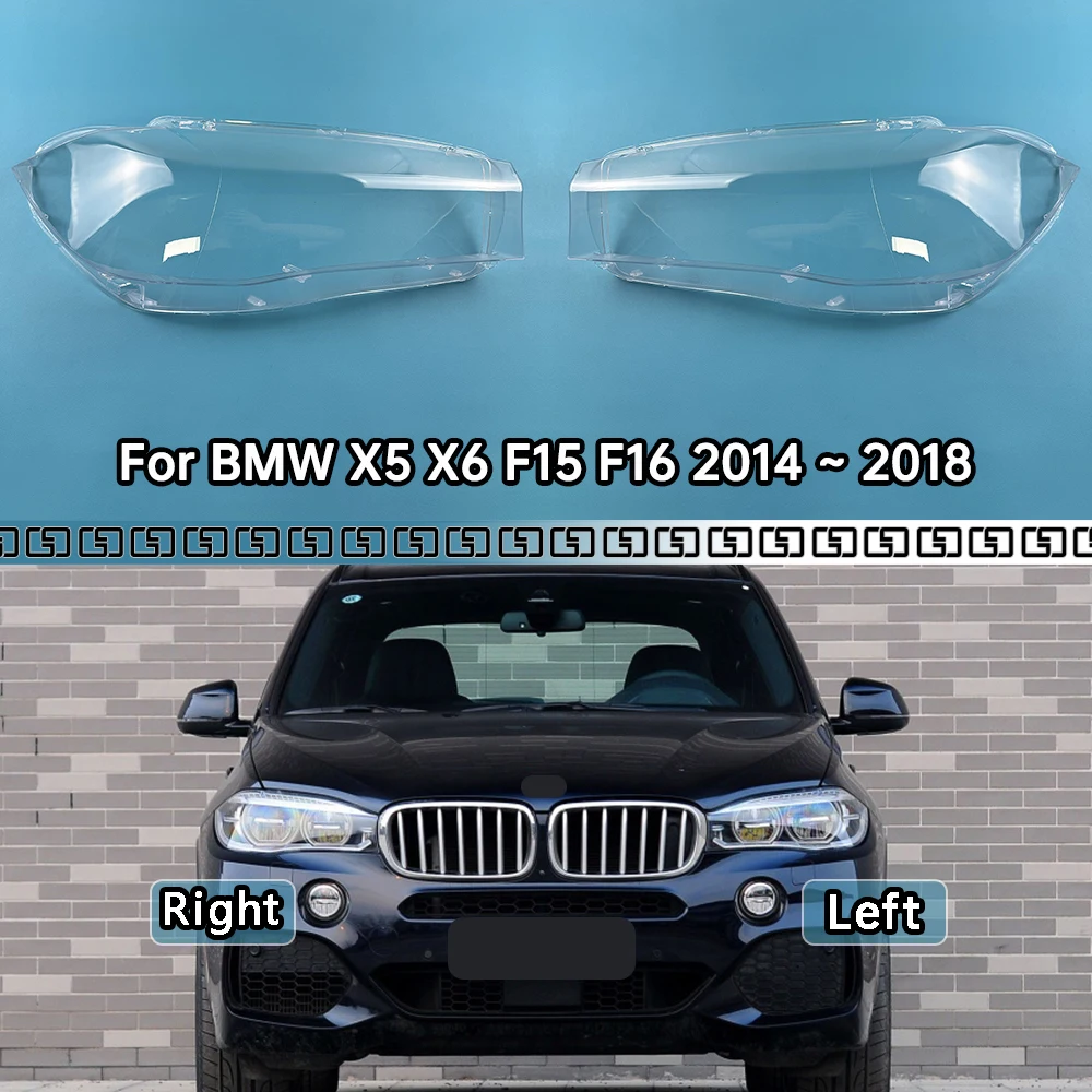 For BMW X5 X6 F15 F16 2014 2015 2016 2017 2018 Headlamp Shell Transparent Headlight Cover Lamp Shade Lampshade Lens Plexiglass
For BMW X5 X6 F15 F16 2014 2015 2016 2017 2018 Headlamp Shell Transparent Headlight Cover Lamp Shade Lampshade Lens Plexiglass