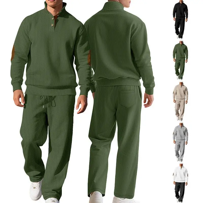 Men's Casual Knitted Sweater And Long Pants Set with Stand Collar And Floral Pattern Autumn Season Long Sleeve Long Pants
Men's Casual Knitted Sweater And Long Pants Set with Stand Collar And Floral Pattern Autumn Season Long Sleeve Long Pants