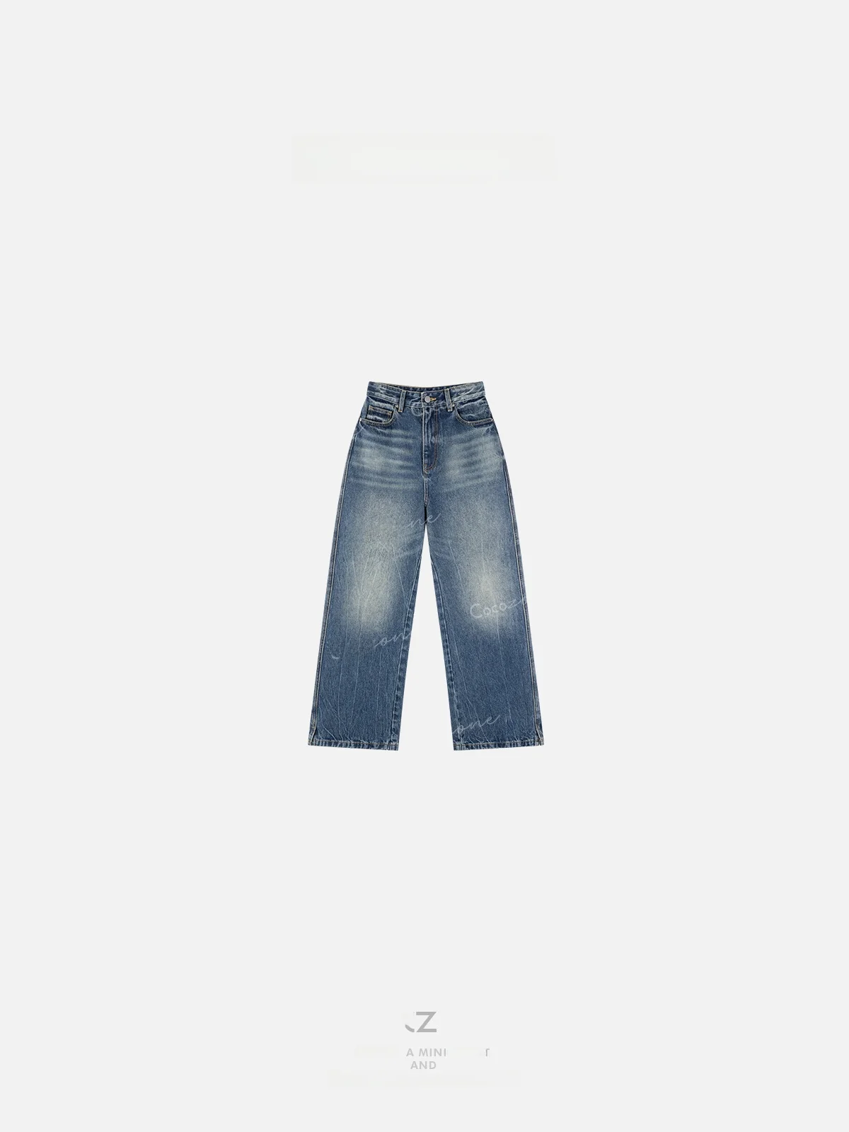 Zone Retro Washed Straight Leg Jeans 100 Cotton Casual Style Natural Waist Zipper Closure Blue Color Ladies Slim Fit Jeans
Zone Retro Washed Straight Leg Jeans 100 Cotton Casual Style Natural Waist Zipper Closure Blue Color Ladies Slim Fit Jeans