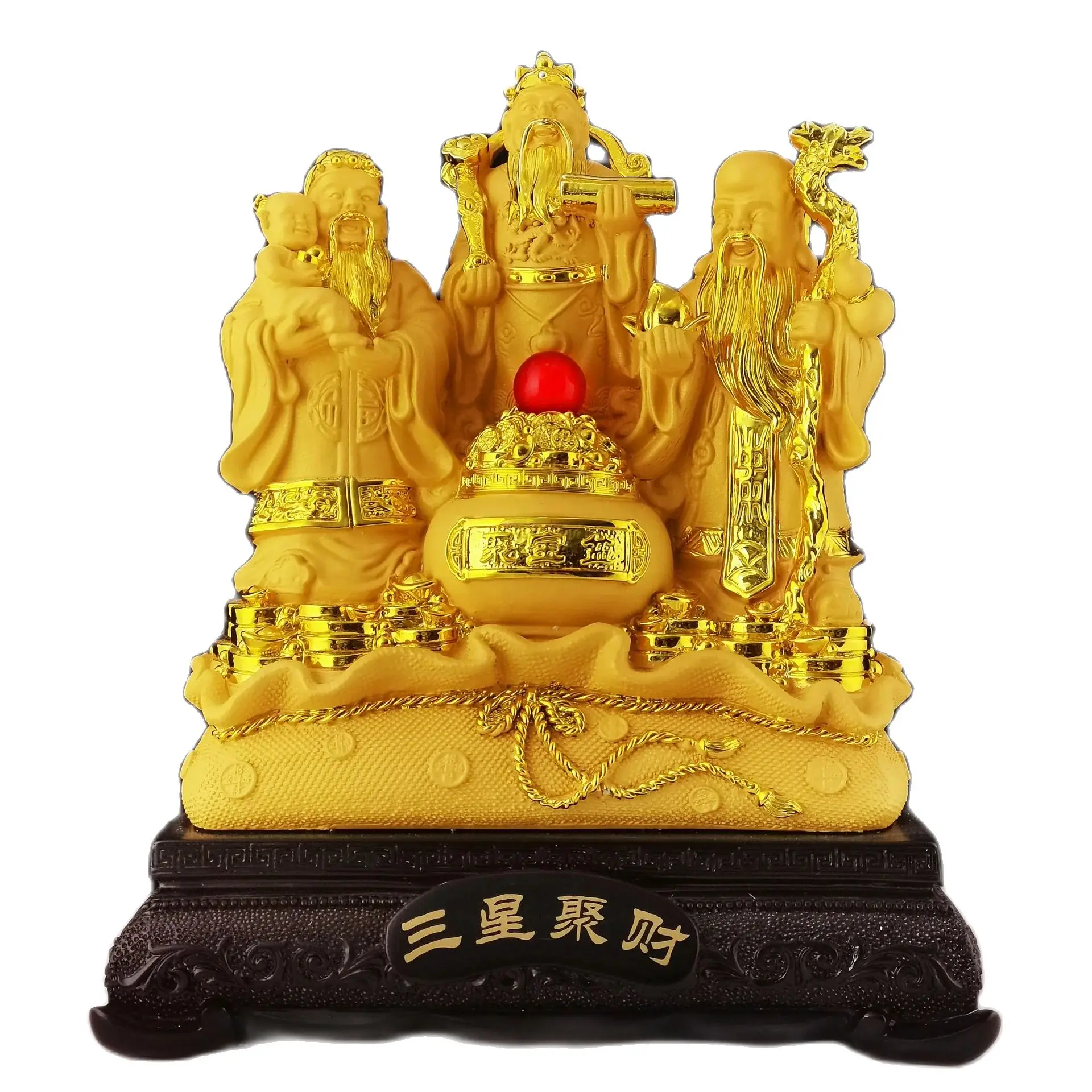 Lushou Samsung Ornaments God of Wealth Opened and Moved To A New Home Business Gifts Living Room TV Cabinet Craft Decorations
Lushou Samsung Ornaments God of Wealth Opened and Moved To A New Home Business Gifts Living Room TV Cabinet Craft Decorations