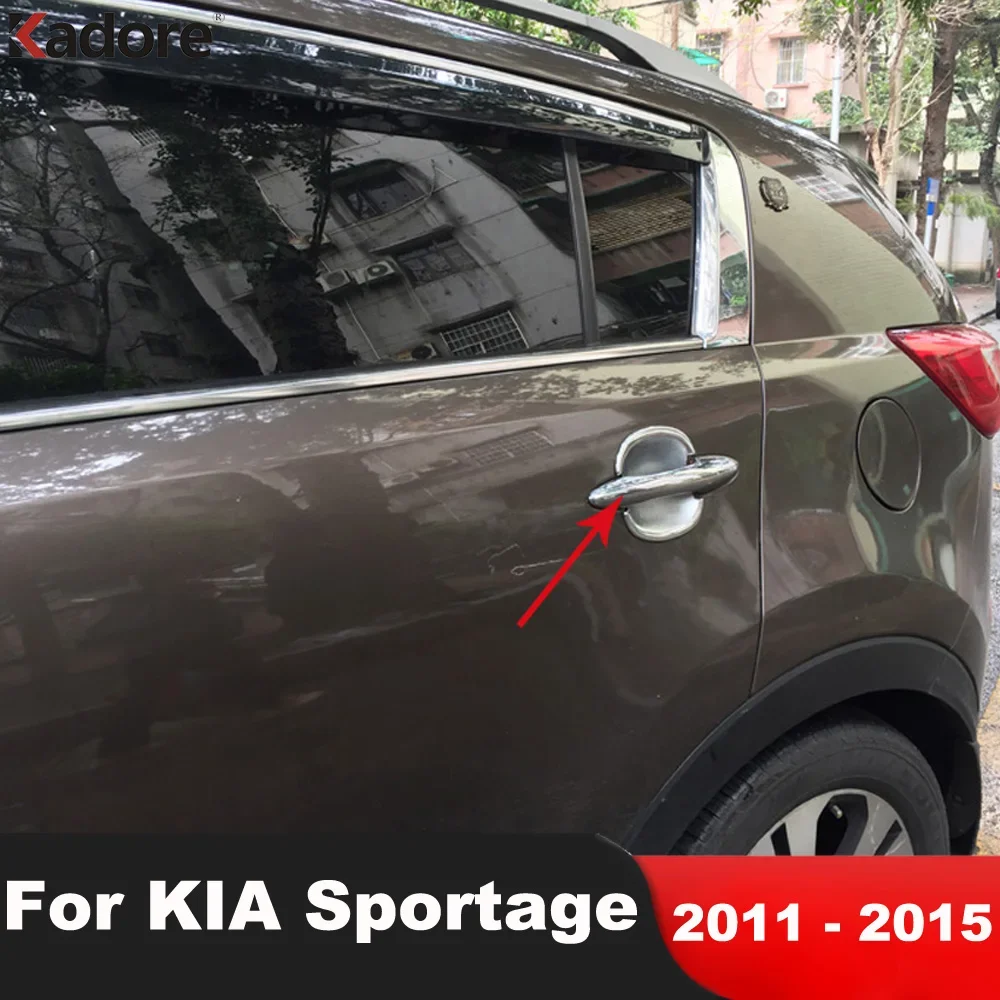 For KIA Sportage R 2011 2012 2013 2014 2015 ABS Chrome Side Door Handle Cover Trim Side Handles Catch Cap Frame Car Accessories
For KIA Sportage R 2011 2012 2013 2014 2015 ABS Chrome Side Door Handle Cover Trim Side Handles Catch Cap Frame Car Accessories