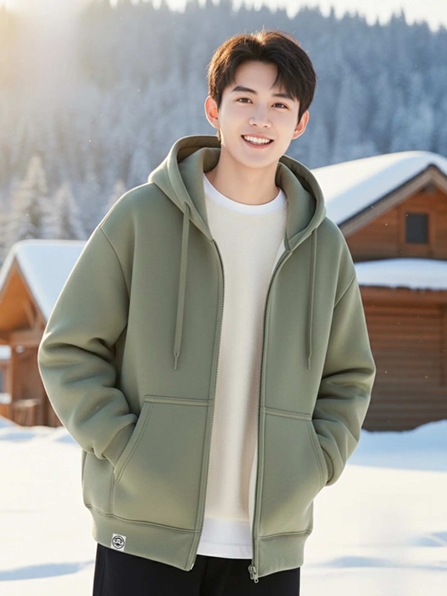 Monkey Hooded Cardigan Jaet Men's Thiened Fce Sports Sweatirt Spring 2026 Casual Wear for Teens And Youth
Monkey Hooded Cardigan Jaet Men's Thiened Fce Sports Sweatirt Spring 2026 Casual Wear for Teens And Youth