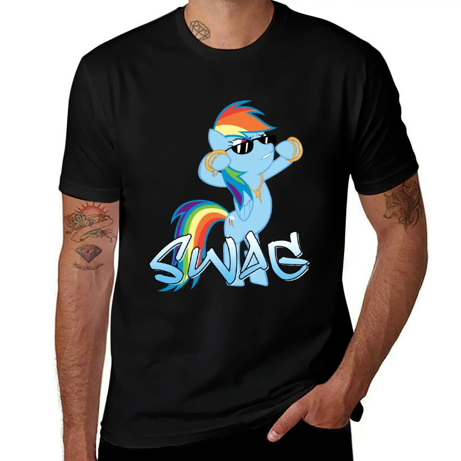 Rainbow Swag T-Shirt anime t shirts custom t shirt tops essential t shirt men clothes
Rainbow Swag T-Shirt anime t shirts custom t shirt tops essential t shirt men clothes