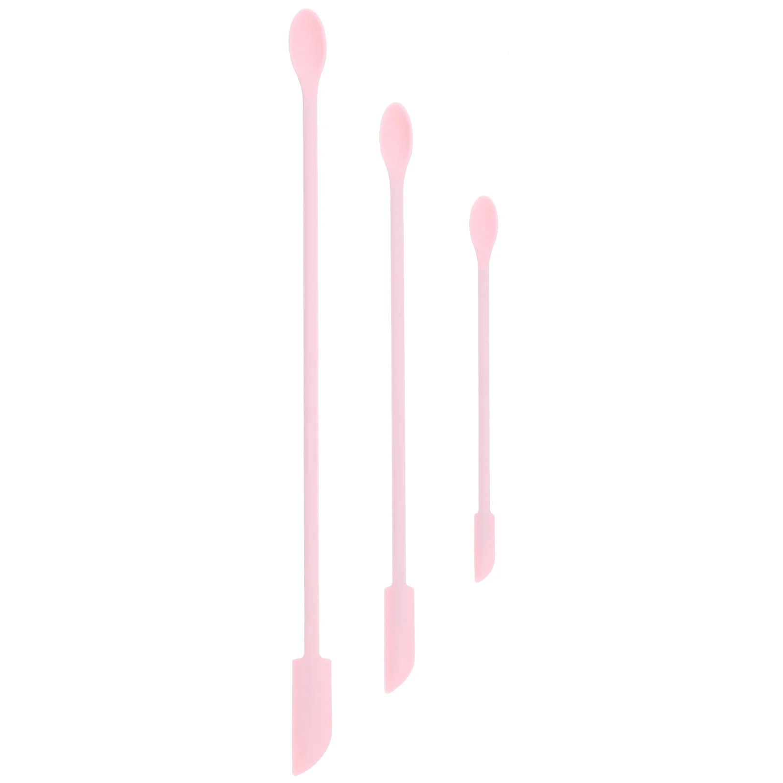 3pcs Silicone Spatulas Set Mini Beauty Makeup Tool Reusable Face Scraper Long Handle Easy Clean For Lotion Creams
3pcs Silicone Spatulas Set Mini Beauty Makeup Tool Reusable Face Scraper Long Handle Easy Clean For Lotion Creams