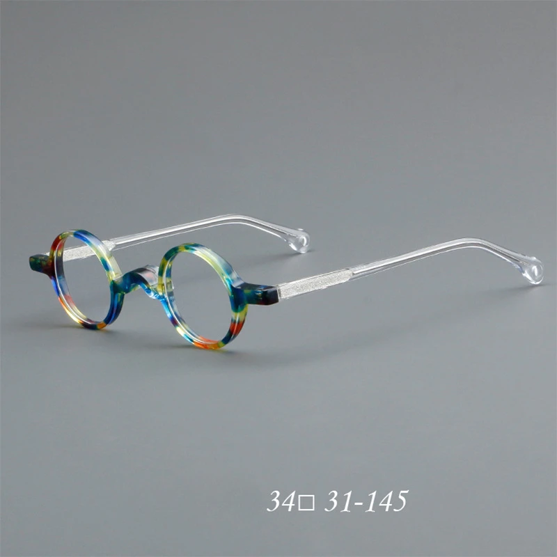 Japan High-quality Acetate Round Women Optical Eyeglass Frame 5807 Fashion Retro Men Customizable Myopia Prescription Glasses
Japan High-quality Acetate Round Women Optical Eyeglass Frame 5807 Fashion Retro Men Customizable Myopia Prescription Glasses