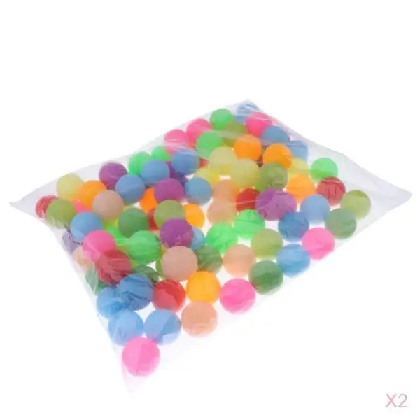 Practice Ping Pong Ball Pack 200 Pieces Colorful Plastic Table Tennis Balls Lightweight for Party Games and Arts Draws
Practice Ping Pong Ball Pack 200 Pieces Colorful Plastic Table Tennis Balls Lightweight for Party Games and Arts Draws