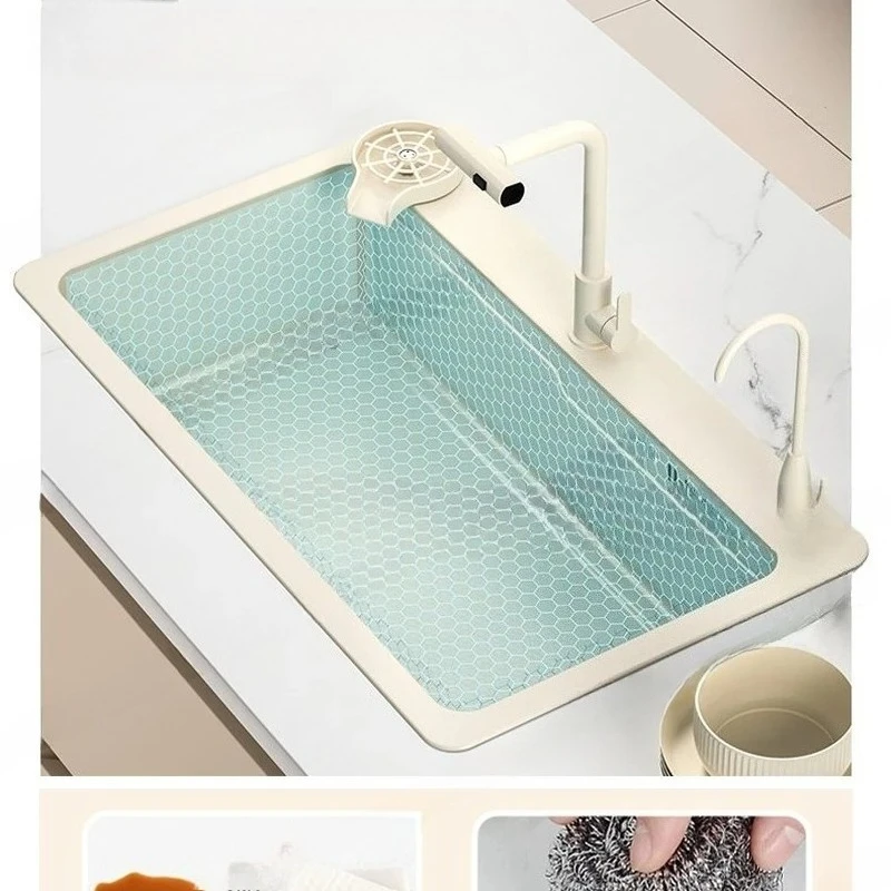 X-S Multifunctional Kitchen Sink Large Stainless Steel Thickened Handmade Vegatable Basin Wash/Cut/Drain in One Full Set
X-S Multifunctional Kitchen Sink Large Stainless Steel Thickened Handmade Vegatable Basin Wash/Cut/Drain in One Full Set