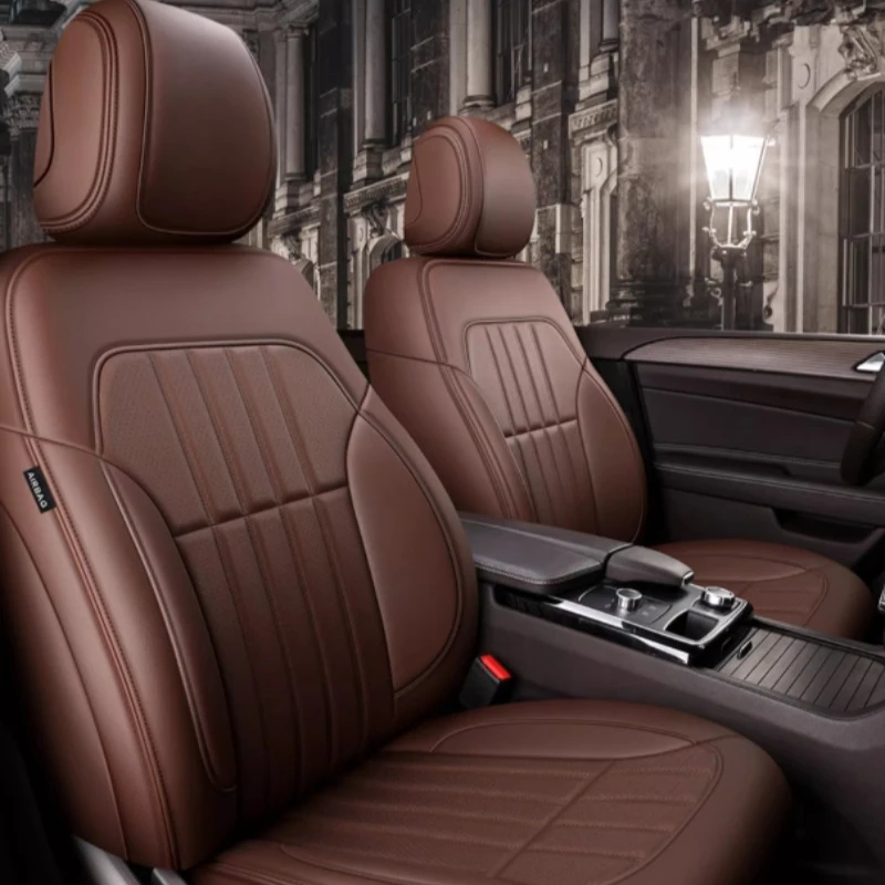 Custom Fit Car Accessories Seat Cover for 5 Seats Leather for Mercedes-Benz E300L, C180, C200, E200, GLC260L, C260L
Custom Fit Car Accessories Seat Cover for 5 Seats Leather for Mercedes-Benz E300L, C180, C200, E200, GLC260L, C260L