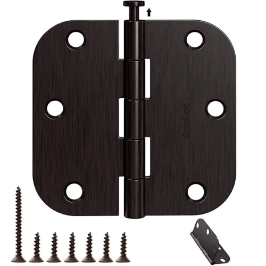 Door Hinges - 0 Door Hinge.5 Inch Rounded Interior Door Hinge with 5/8" Radius -/2 Inch Door Hinges for Residential Standard In
Door Hinges - 0 Door Hinge.5 Inch Rounded Interior Door Hinge with 5/8" Radius -/2 Inch Door Hinges for Residential Standard In