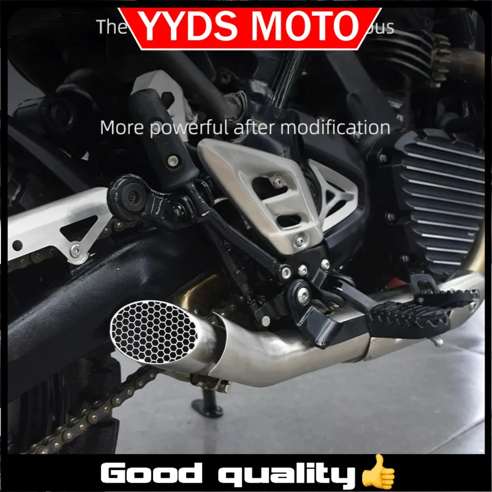 For Triumph Speed400/Scrambler 400X Custom Single Exhaust Tail Throat Honeycomb Tail Tip Decoration Accessories
For Triumph Speed400/Scrambler 400X Custom Single Exhaust Tail Throat Honeycomb Tail Tip Decoration Accessories