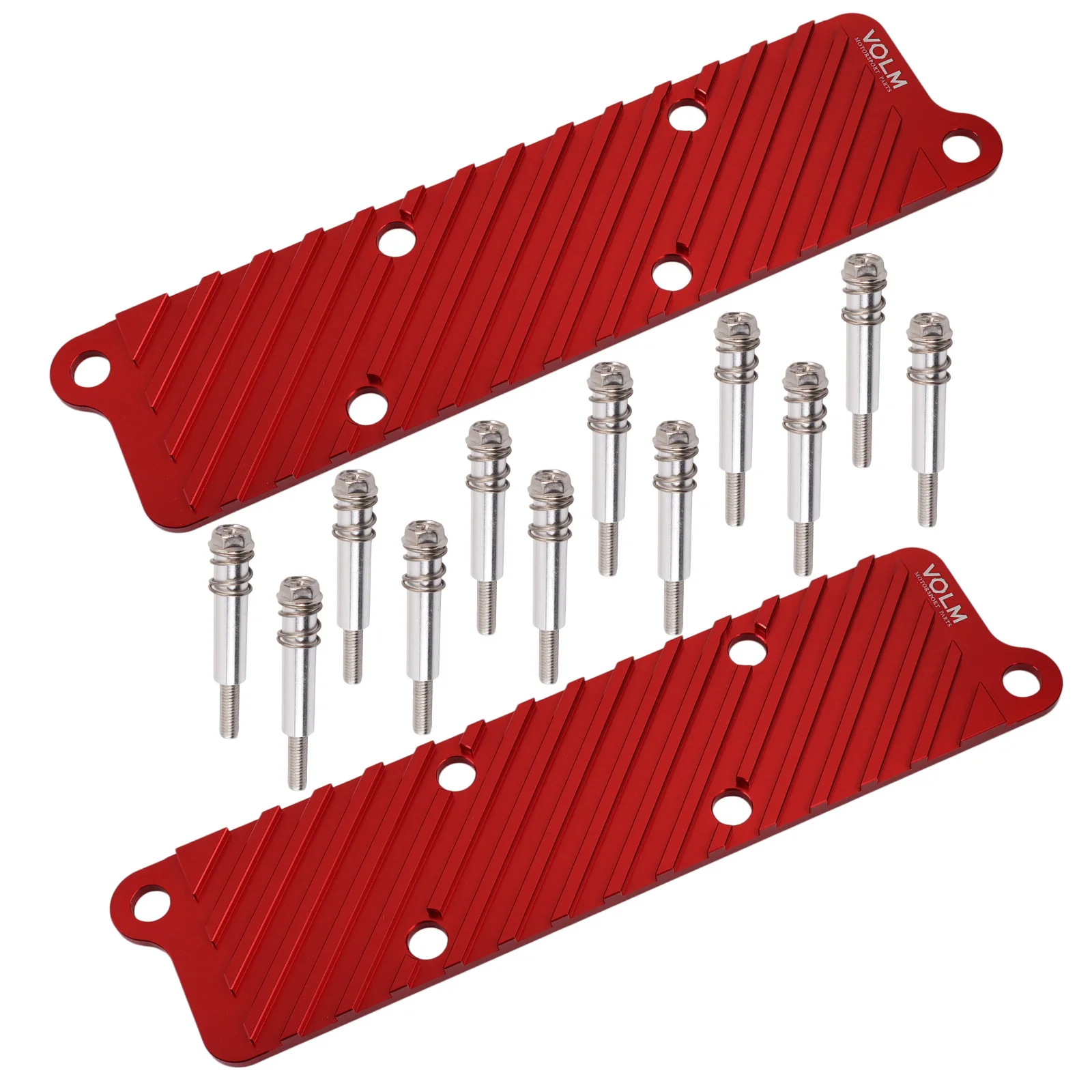 VOLM logo Aluminum 6061-T6 Coil Hold-Down Bracket and Coil Conversion Adapters For Audi B5 S4 RS4 C5 A6 2.7 V6 2.7T
VOLM logo Aluminum 6061-T6 Coil Hold-Down Bracket and Coil Conversion Adapters For Audi B5 S4 RS4 C5 A6 2.7 V6 2.7T