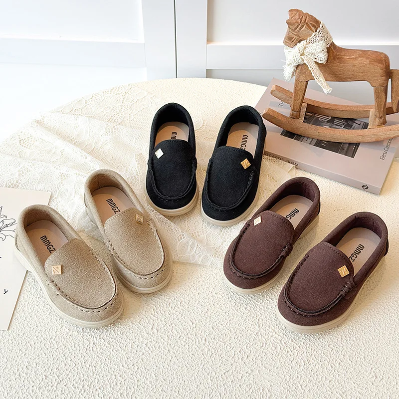 Kids Casual Shoes Boys Loafers Spring Autumn Children Casual Shoes Girls Flats Soft PU Leather Slip-on Shoes Beige, Brown, Black
Kids Casual Shoes Boys Loafers Spring Autumn Children Casual Shoes Girls Flats Soft PU Leather Slip-on Shoes Beige, Brown, Black