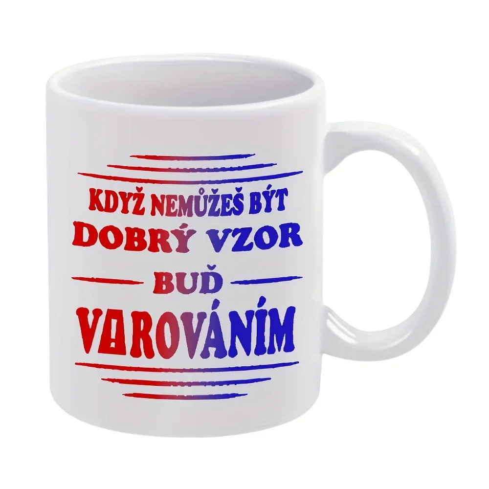 1pc,Czech, text Coffee Mug, 11oz Ceramic Coffee Cups, Water Cups, Summer Winter Drinkware, Birthday Gifts,
1pc,Czech, text Coffee Mug, 11oz Ceramic Coffee Cups, Water Cups, Summer Winter Drinkware, Birthday Gifts,