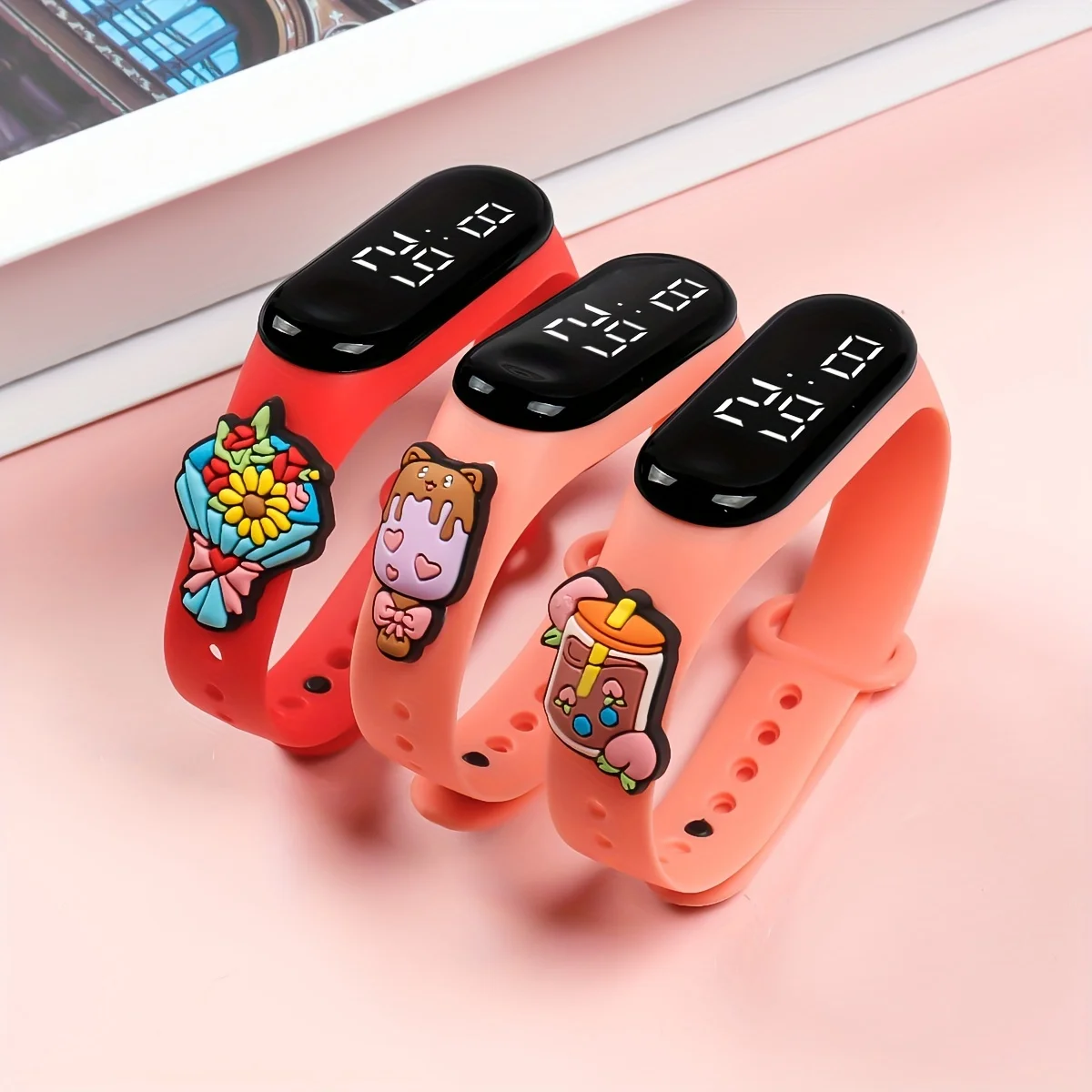 3pcs Cute Doll Silicone Touch LED Watch, Minimalist Student Daily Wristwatch
3pcs Cute Doll Silicone Touch LED Watch, Minimalist Student Daily Wristwatch