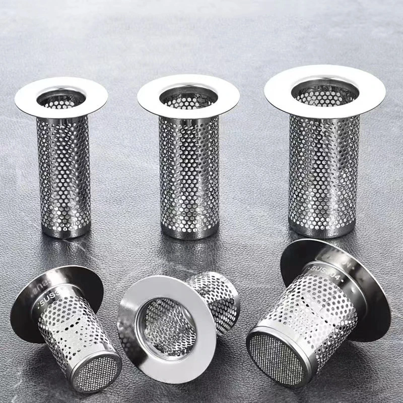 Stainless Steel Floor Drain Filter Hair Catcher Shower Sink Strainer Kitchen Sink Anti-clog Filter Bathroom Facilities
Stainless Steel Floor Drain Filter Hair Catcher Shower Sink Strainer Kitchen Sink Anti-clog Filter Bathroom Facilities