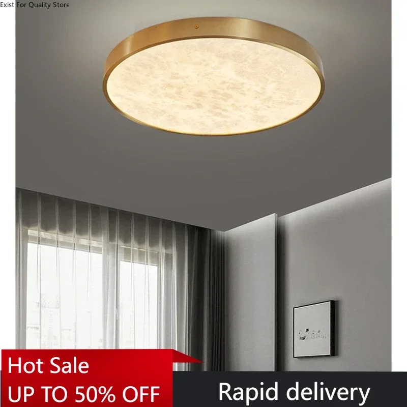 Modern Luxury Design Thin Spanish Marble Ceiling Lights Led Home Decoration Brushed Copper Lighting Fixture for Living Room
Modern Luxury Design Thin Spanish Marble Ceiling Lights Led Home Decoration Brushed Copper Lighting Fixture for Living Room