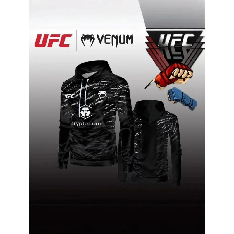 Толстовка UFC для смешанных боевых искусств 2026 Nurmagomedov, экстремальная боксерская толстовка, повседневный и модный топ, свободная удобная спортивная одежда
Толстовка UFC для смешанных боевых искусств 2026 Nurmagomedov, экстремальная боксерская толстовка, повседневный и модный топ, свободная удобная спортивная одежда