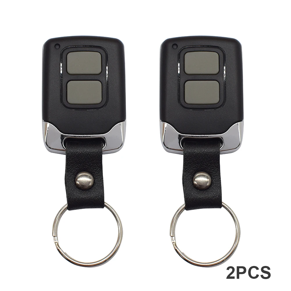 2PCS Garage Door Remote Control for PURPLE RED ORANGE Yellow Green Learning Button